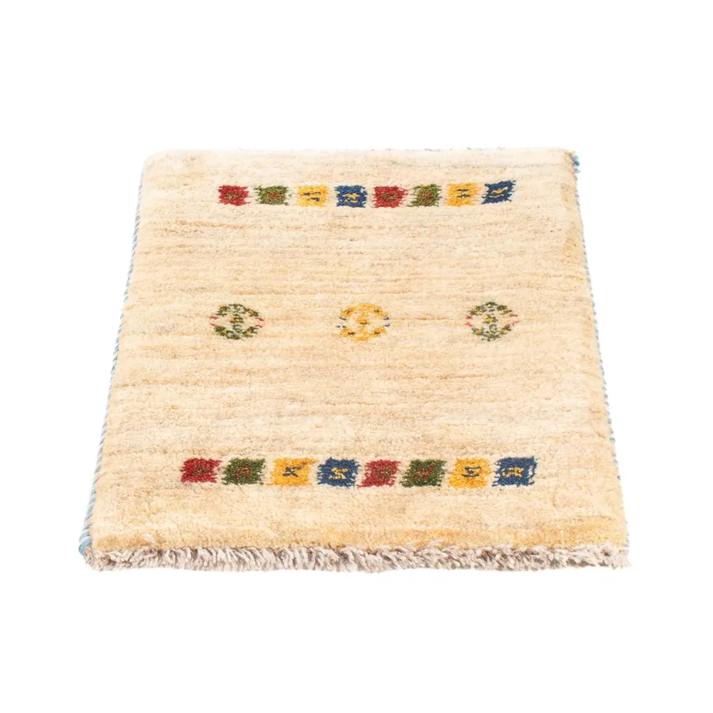 Gabbeh-teppe - persisk - 60 x 40 cm - flerfarget
