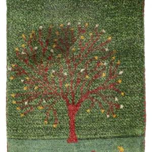 Gabbeh-teppe - persisk - 60 x 40 cm - flerfarget