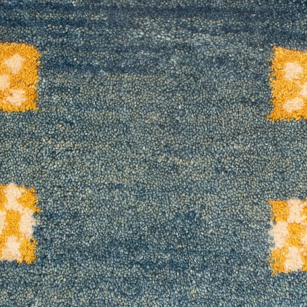Gabbeh-teppe - persisk - 60 x 40 cm - flerfarget