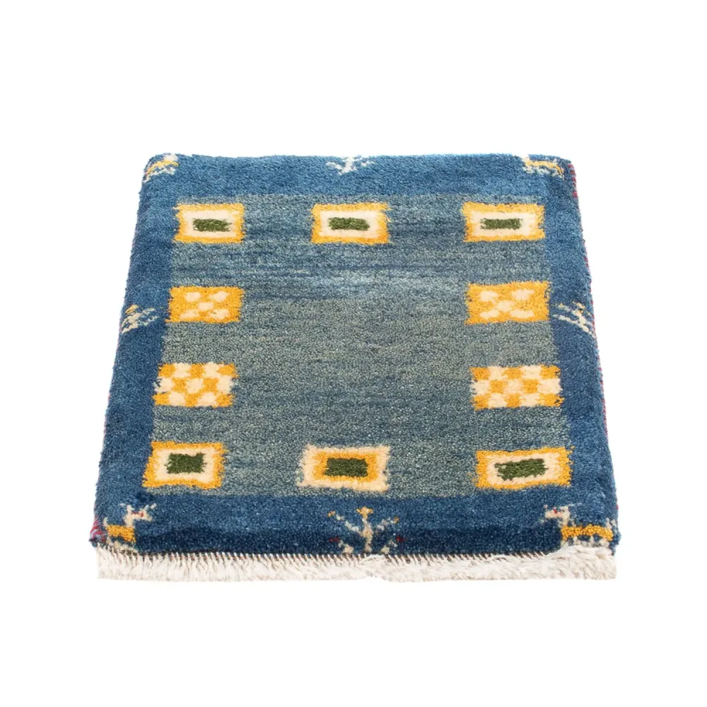 Gabbeh-teppe - persisk - 60 x 40 cm - flerfarget