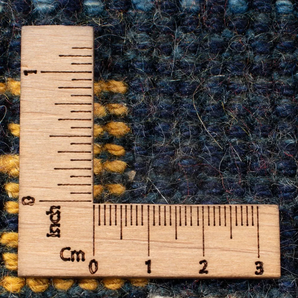 Gabbeh-teppe - persisk - 60 x 40 cm - flerfarget
