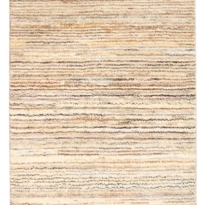 Gabbeh-teppe - persisk - 95 x 60 cm - lys beige