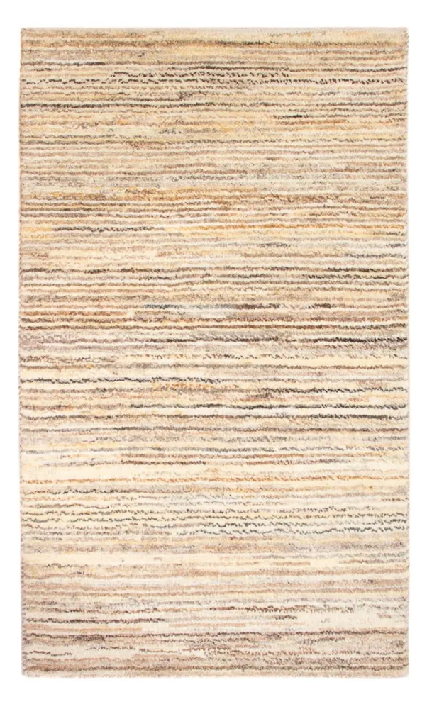 Gabbeh-teppe - persisk - 95 x 60 cm - lys beige