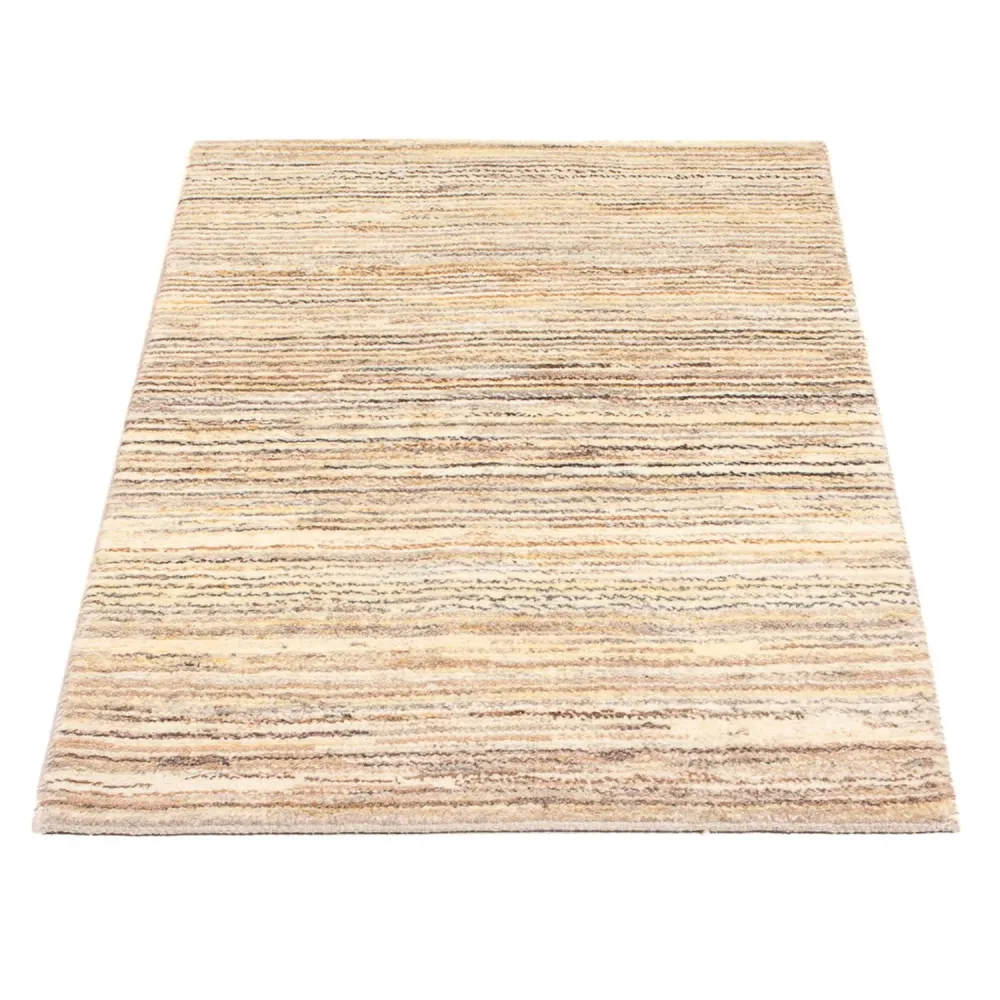 Gabbeh-teppe - persisk - 95 x 60 cm - lys beige