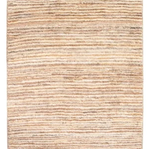 Gabbeh-teppe - persisk - 93 x 58 cm - lys beige