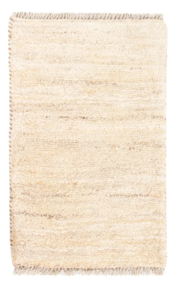 Gabbeh-teppe - persisk - 60 x 40 cm - lys beige