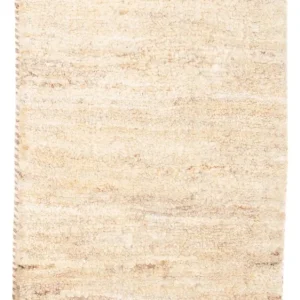 Gabbeh-teppe - persisk - 60 x 40 cm - lys beige