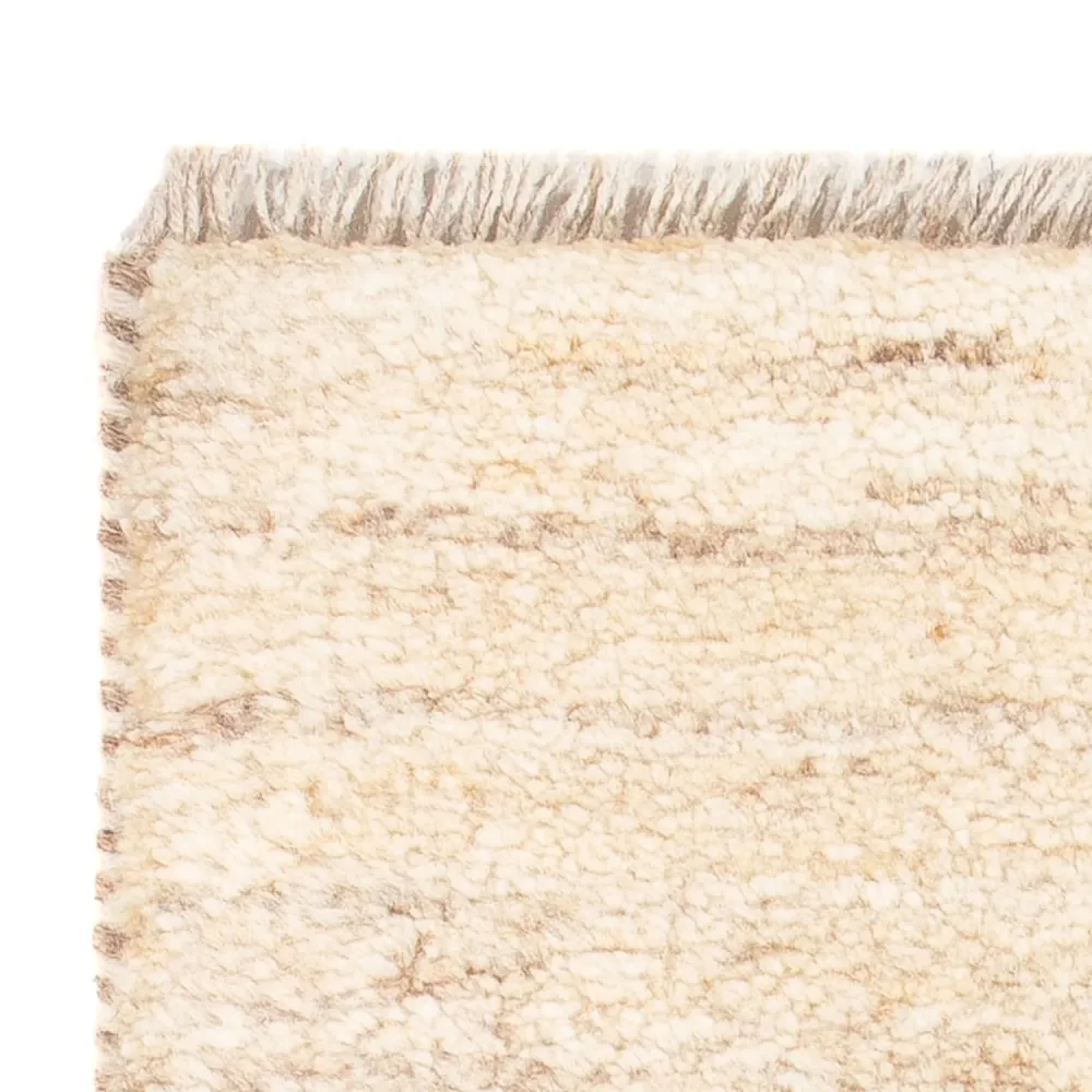 Gabbeh-teppe - persisk - 60 x 40 cm - lys beige