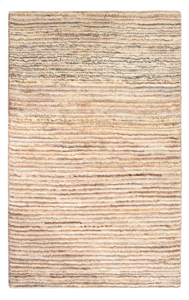 Gabbeh-teppe - persisk - 92 x 60 cm - lys beige