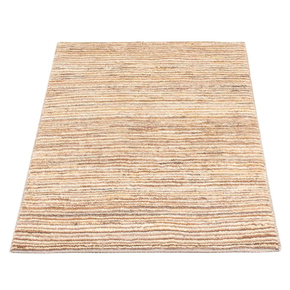 Gabbeh-teppe - persisk - 93 x 58 cm - lys beige