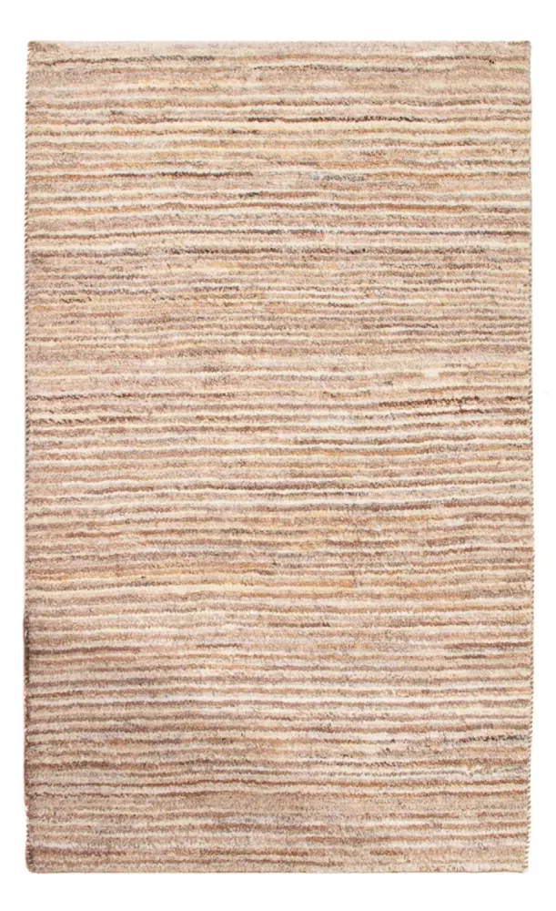 Gabbeh-teppe - persisk - 92 x 61 cm - lys beige