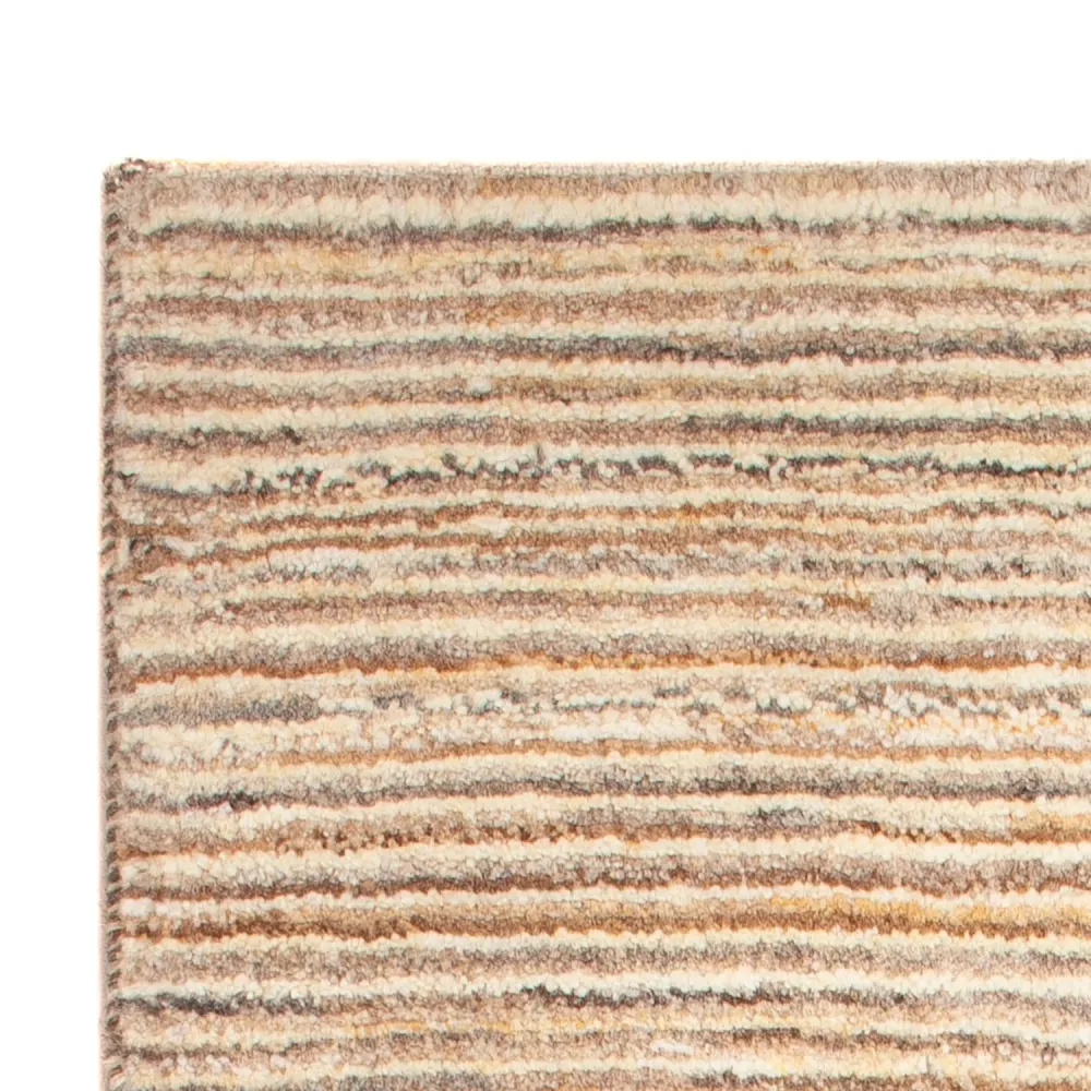 Gabbeh-teppe - persisk - 92 x 60 cm - lys beige