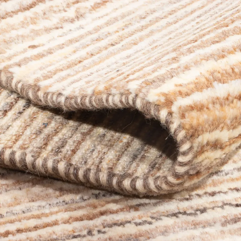 Gabbeh-teppe - persisk - 92 x 60 cm - lys beige
