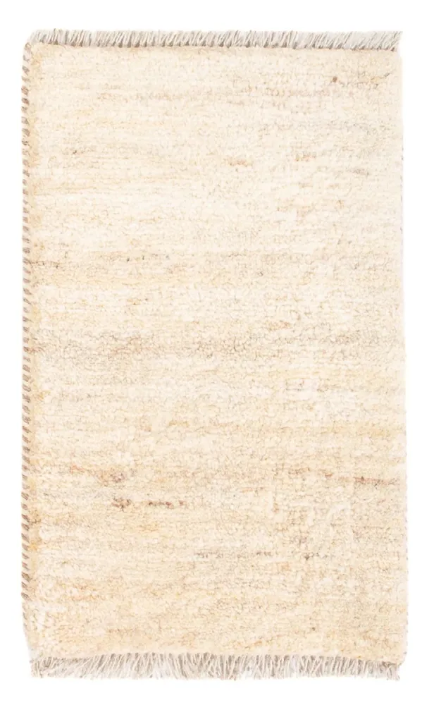 Gabbeh-teppe - persisk - 60 x 40 cm - lys beige
