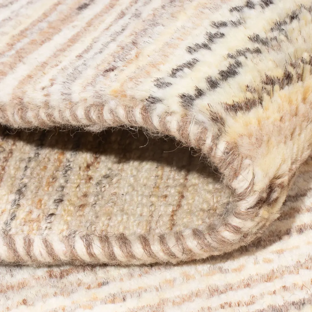 Gabbeh-teppe - persisk - 95 x 60 cm - lys beige
