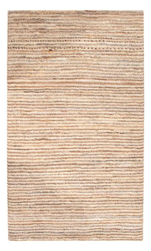 Gabbeh-teppe - persisk - 94 x 60 cm - lys beige