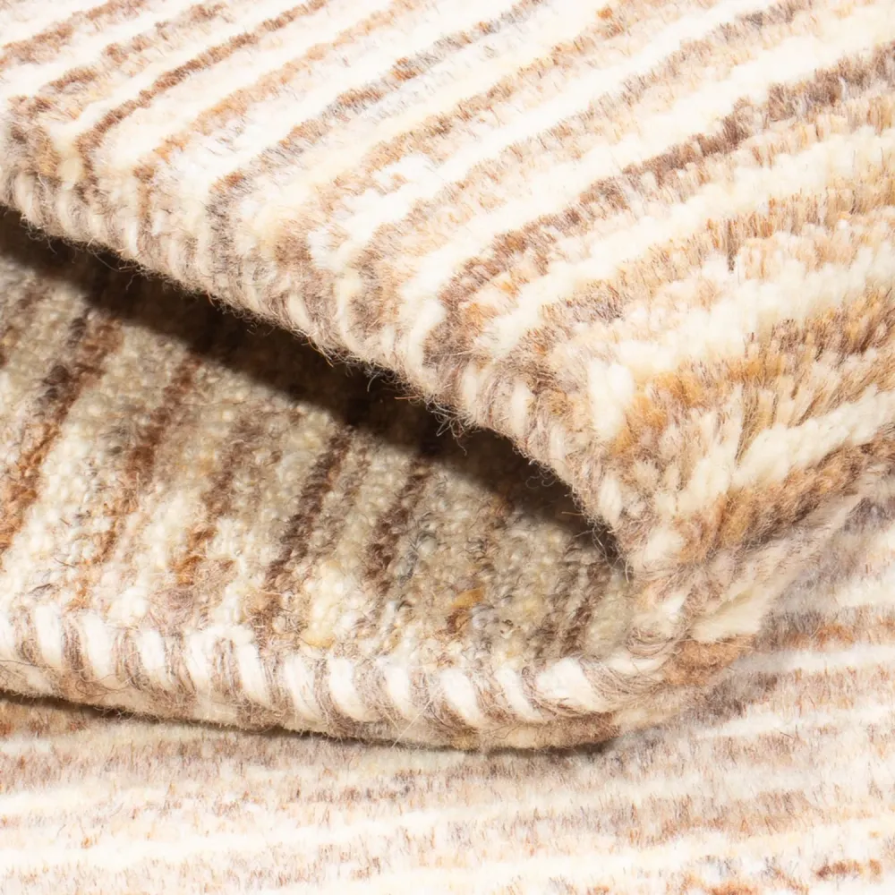 Gabbeh-teppe - persisk - 94 x 60 cm - lys beige