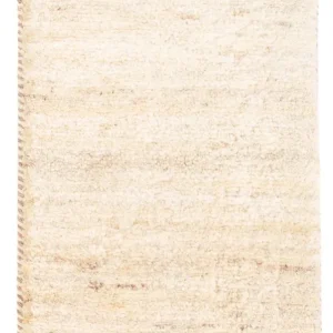 Gabbeh-teppe - persisk - 60 x 40 cm - lys beige