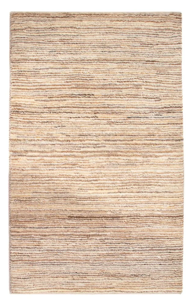 Gabbeh-teppe - persisk - 96 x 61 cm - lys beige