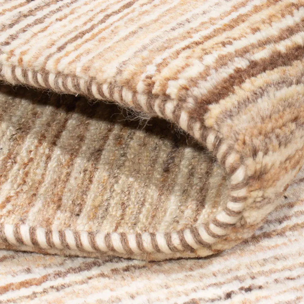 Gabbeh-teppe - persisk - 96 x 61 cm - lys beige