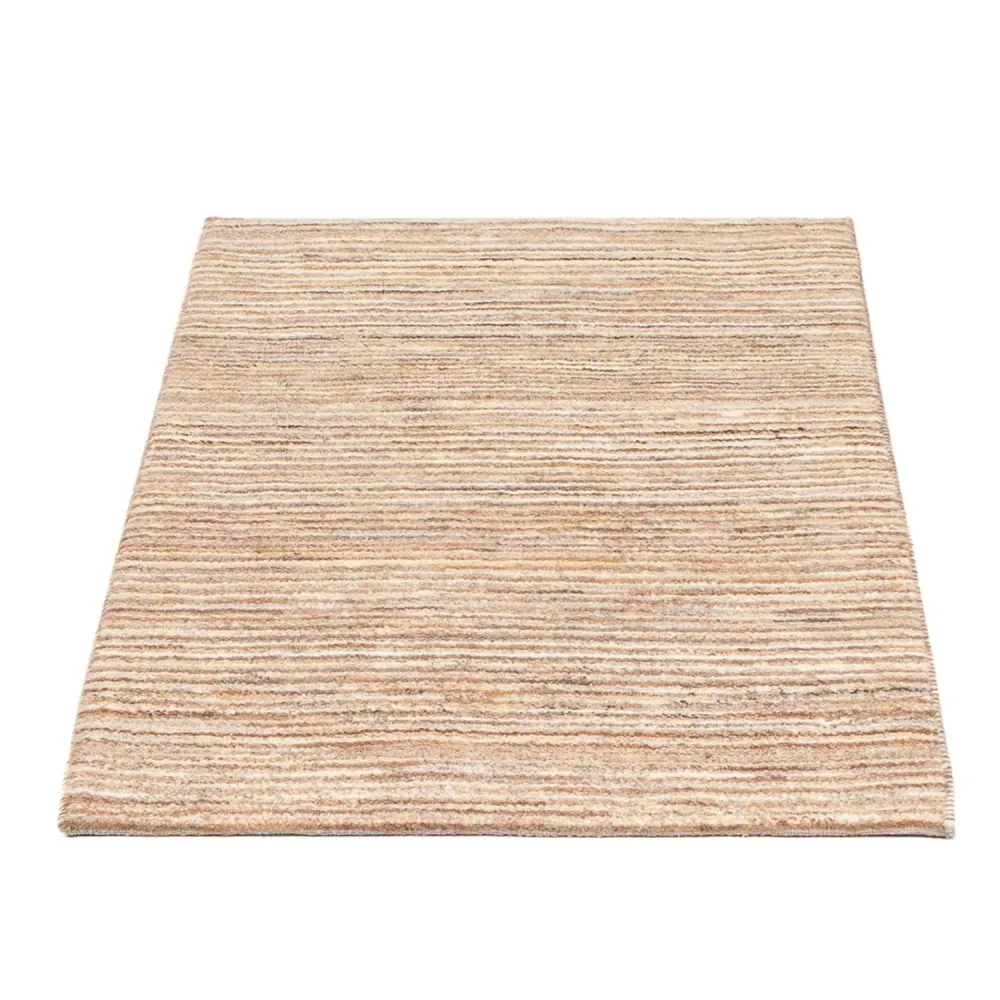 Gabbeh-teppe - persisk - 92 x 61 cm - lys beige