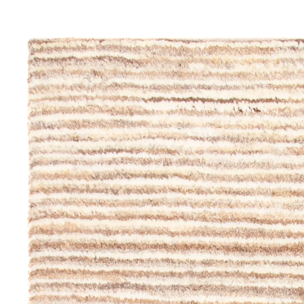 Gabbeh-teppe - persisk - 95 x 60 cm - lys beige