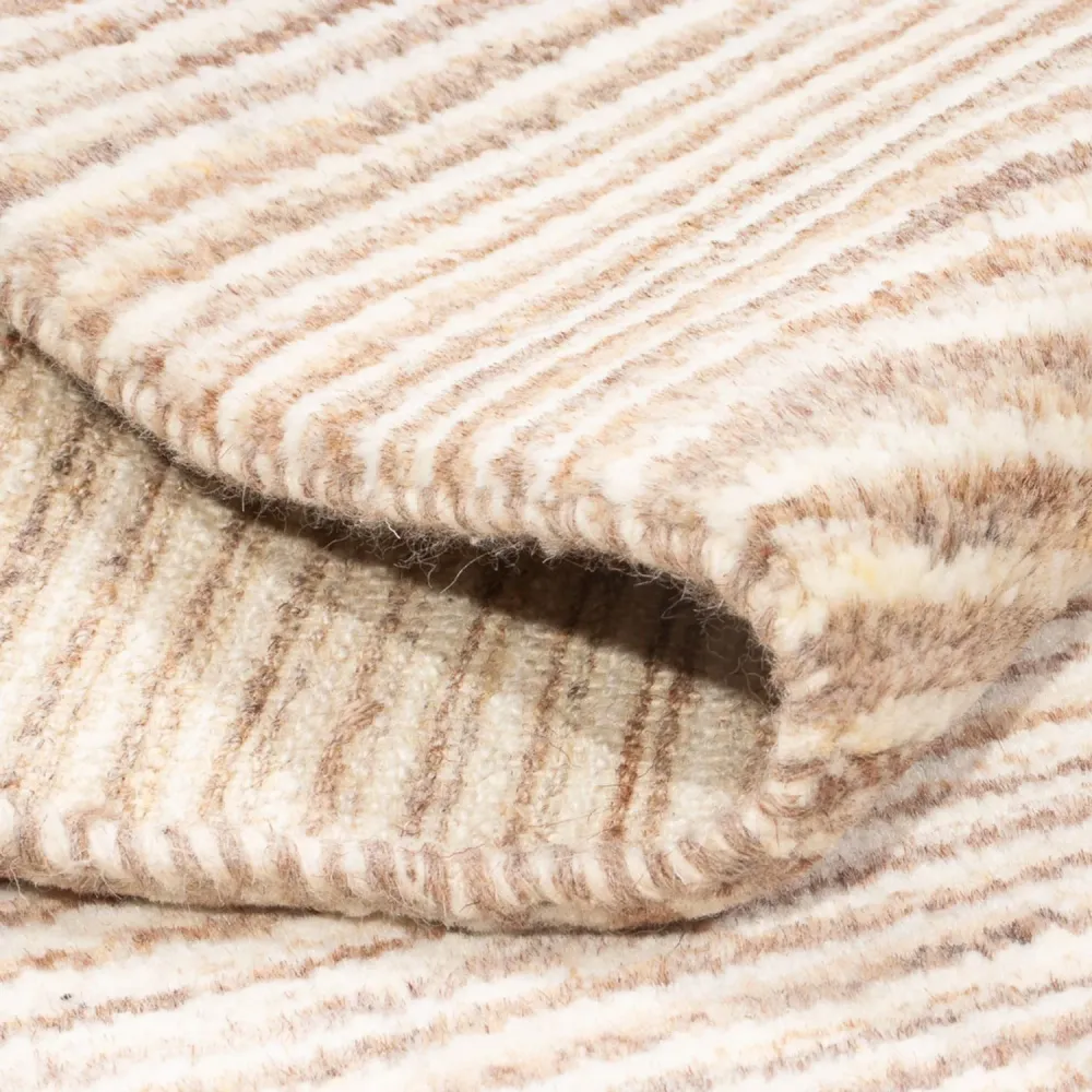 Gabbeh-teppe - persisk - 95 x 60 cm - lys beige