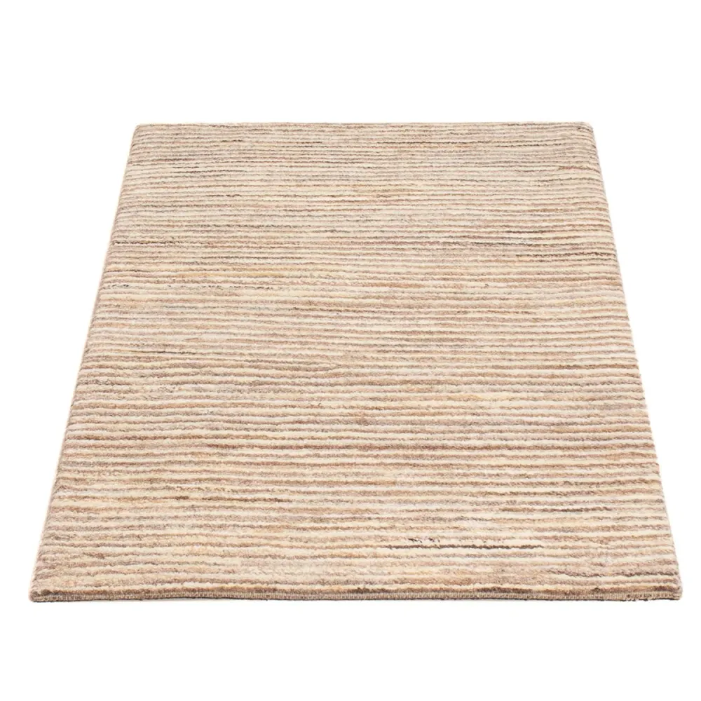 Gabbeh-teppe - persisk - 95 x 60 cm - lys beige