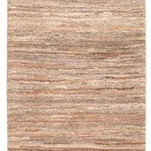 Gabbeh-teppe - persisk - 96 x 60 cm - lysebrun