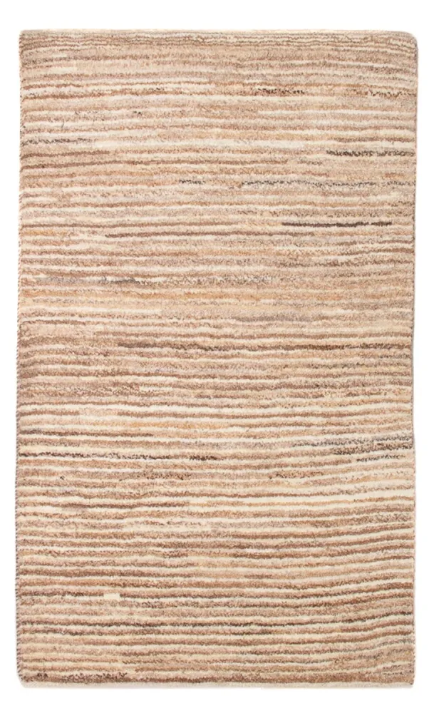 Gabbeh-teppe - persisk - 94 x 60 cm - mørk beige
