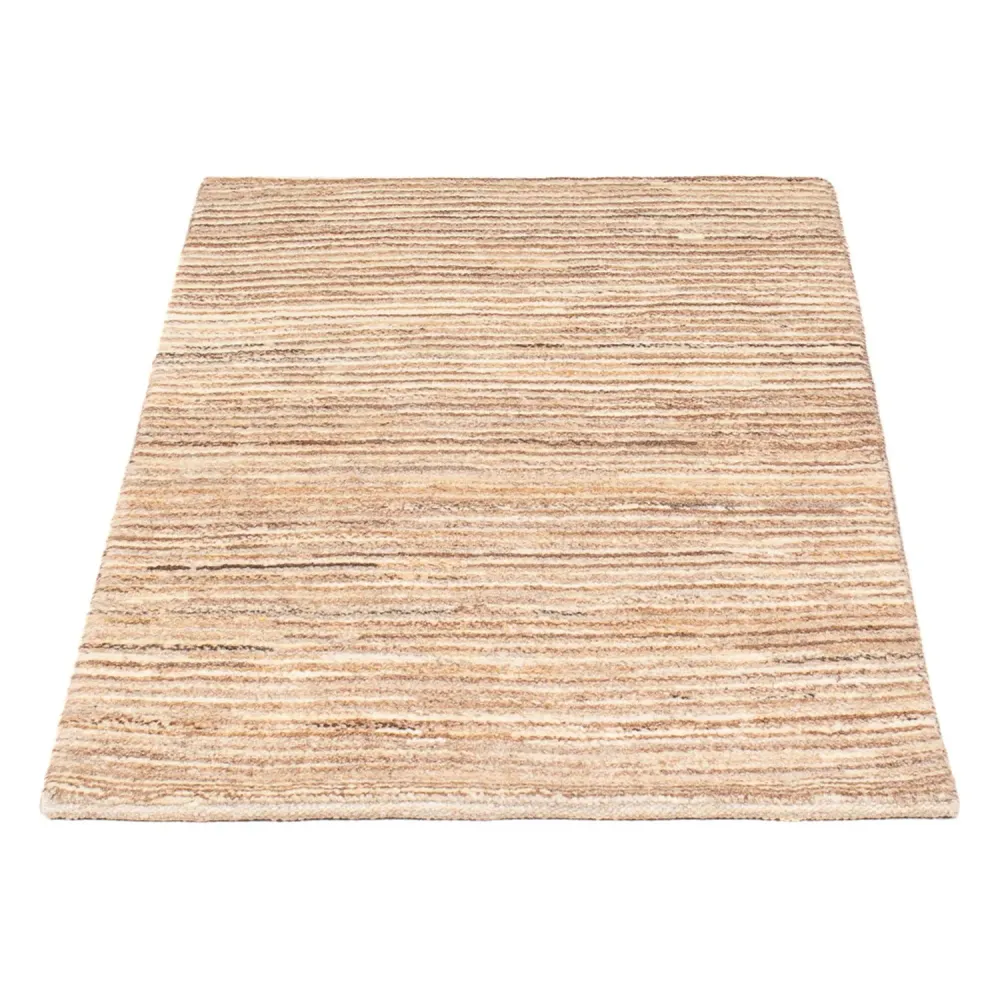 Gabbeh-teppe - persisk - 94 x 60 cm - mørk beige