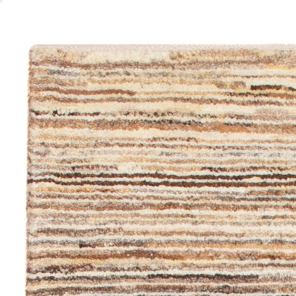 Gabbeh-teppe - persisk - 94 x 60 cm - mørk beige