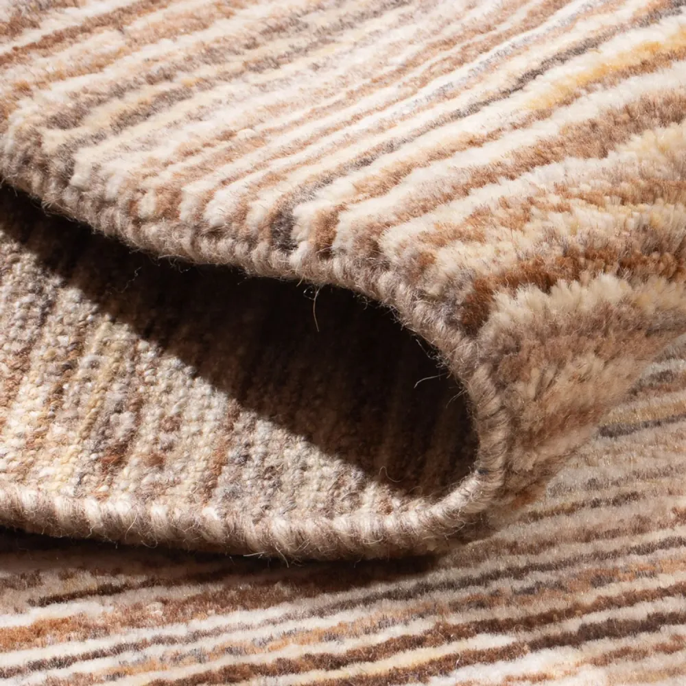 Gabbeh-teppe - persisk - 94 x 60 cm - mørk beige