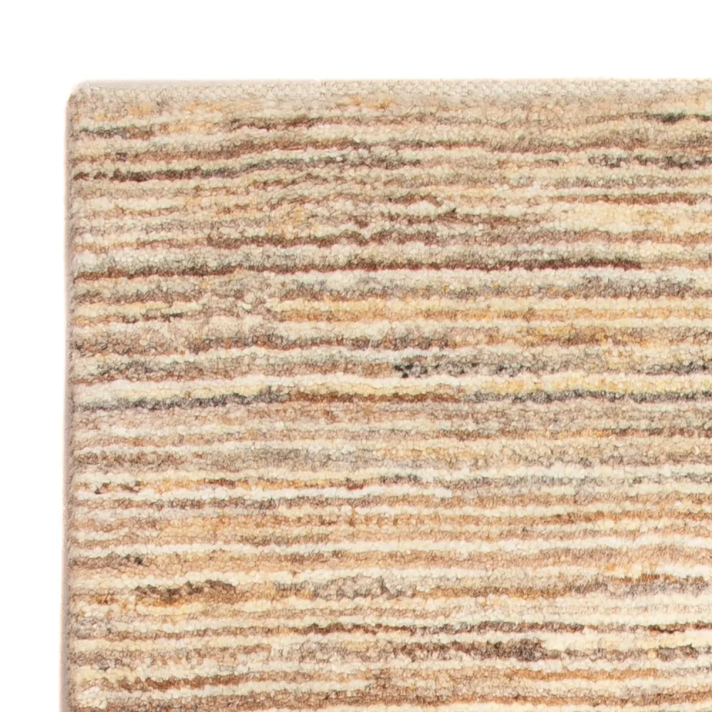 Gabbeh-teppe - persisk - 93 x 60 cm - mørk beige