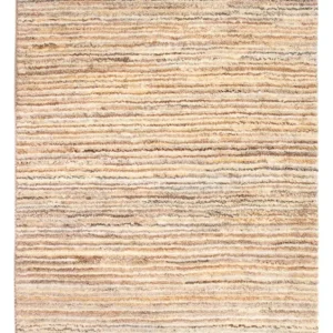 Gabbeh-teppe - persisk - 93 x 60 cm - mørk beige