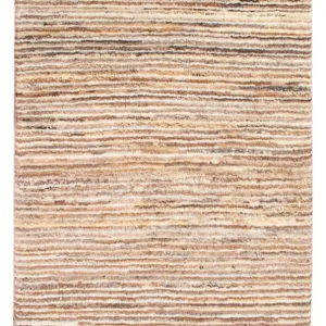 Gabbeh-teppe - persisk - 94 x 60 cm - mørk beige