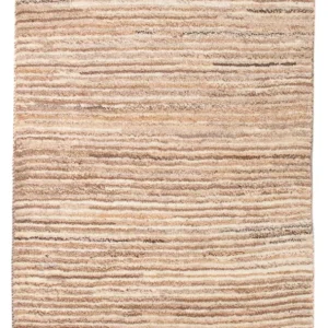 Gabbeh-teppe - persisk - 94 x 60 cm - mørk beige