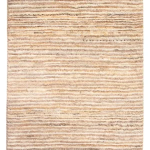 Gabbeh-teppe - persisk - 90 x 58 cm - mørk beige
