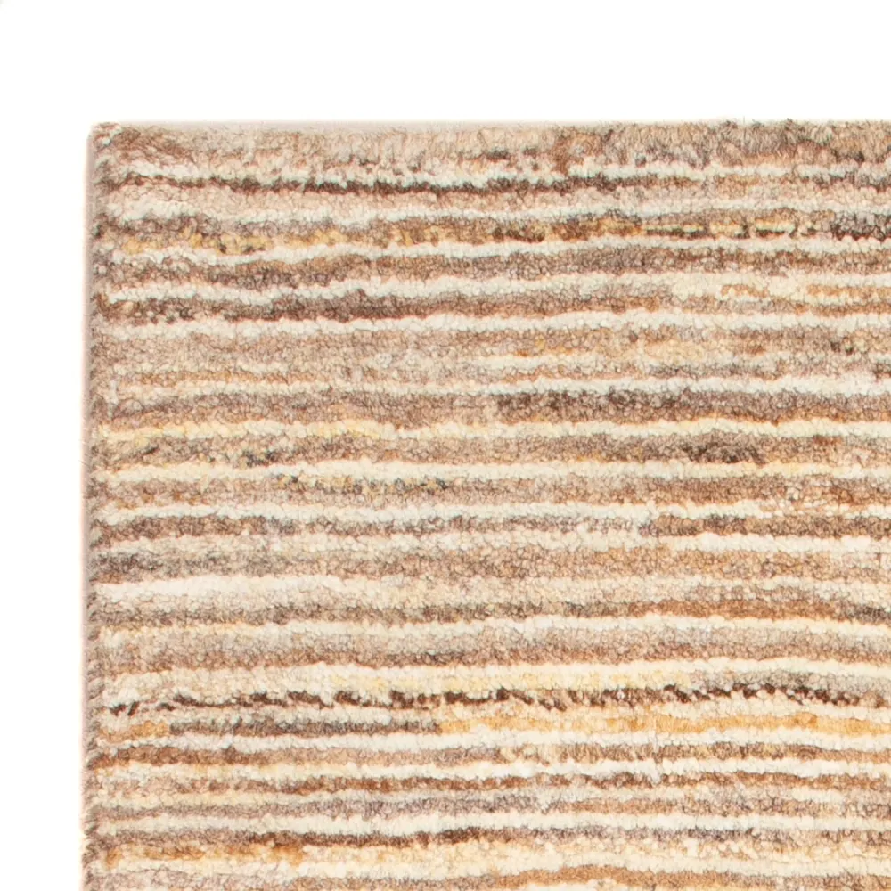 Gabbeh-teppe - persisk - 90 x 58 cm - mørk beige