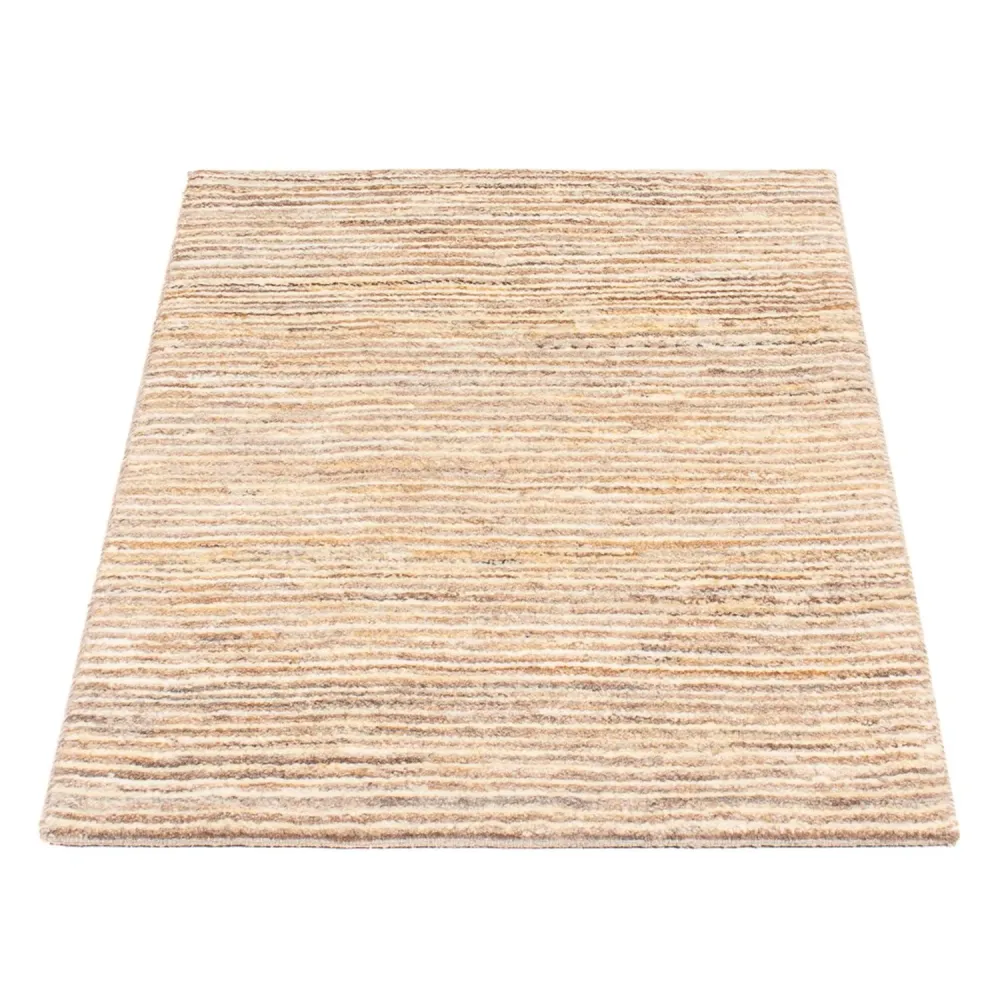 Gabbeh-teppe - persisk - 90 x 58 cm - mørk beige