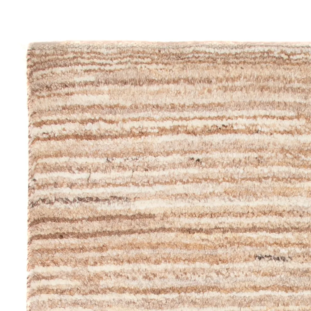 Gabbeh-teppe - persisk - 94 x 60 cm - mørk beige