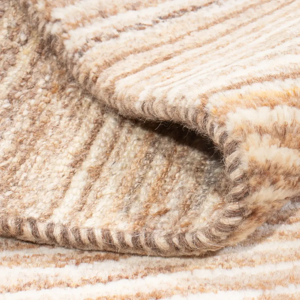 Gabbeh-teppe - persisk - 94 x 60 cm - mørk beige