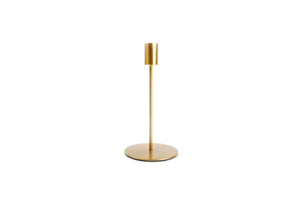 Gold Pillar Lysestake 10 × 20 cm
