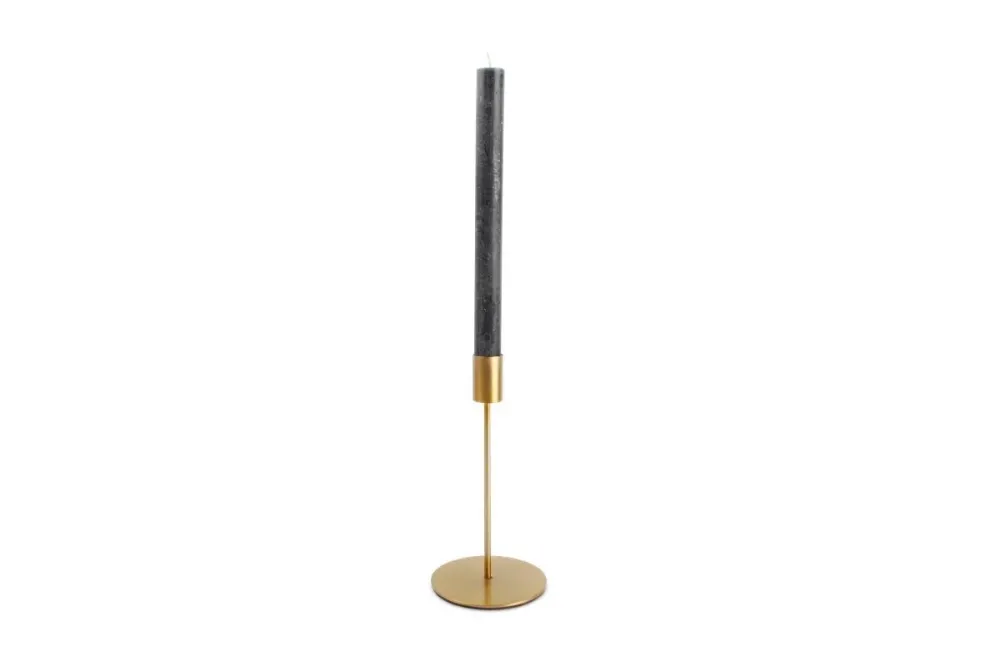 Gold Pillar Lysestake 10 × 20 cm