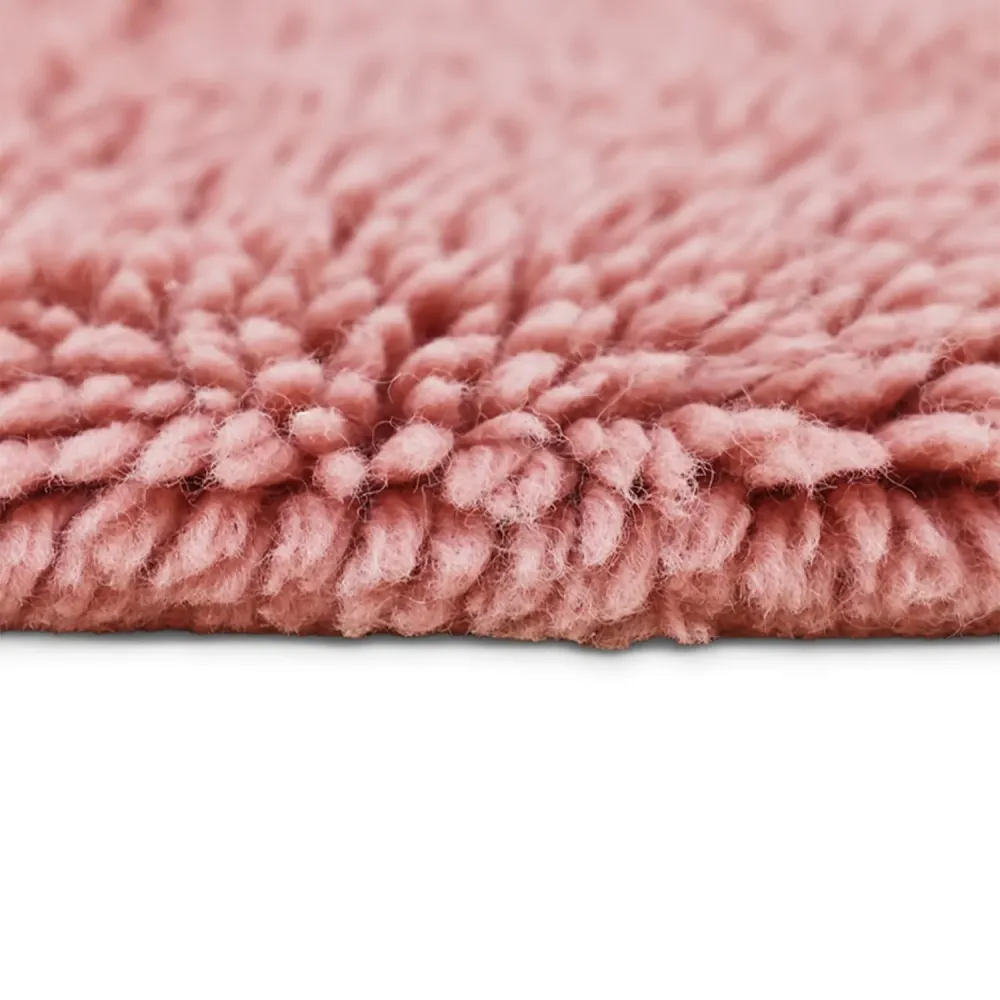 Gulvteppe Fluffy Pink 150x240cm