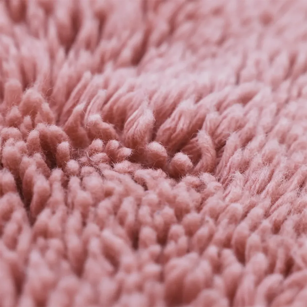 Gulvteppe Fluffy Pink 150x240cm