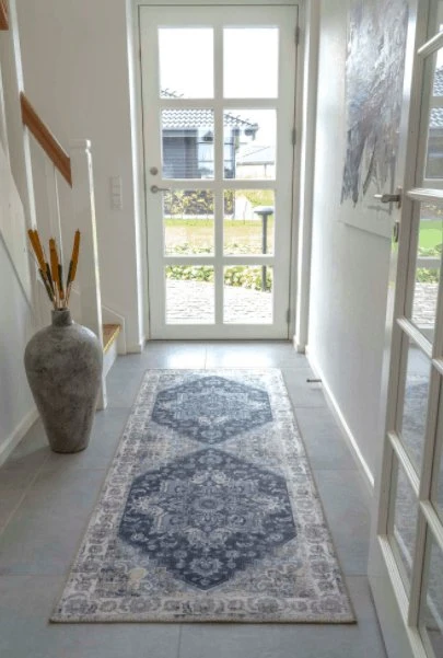 Gulvteppe Vintagelook - 80×200 - Blue