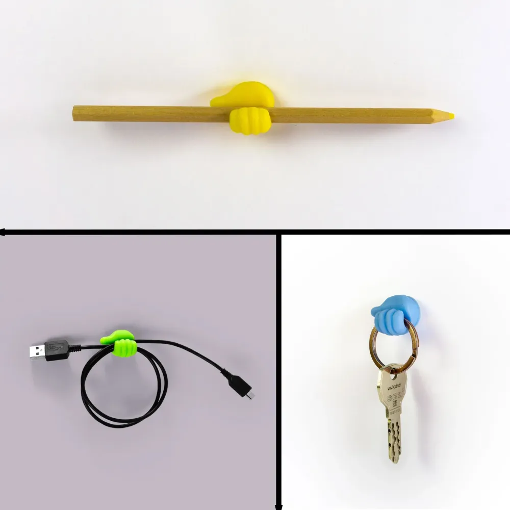 HANDY (mix) magneter, 4-pakk - kjøleskapsmagneter