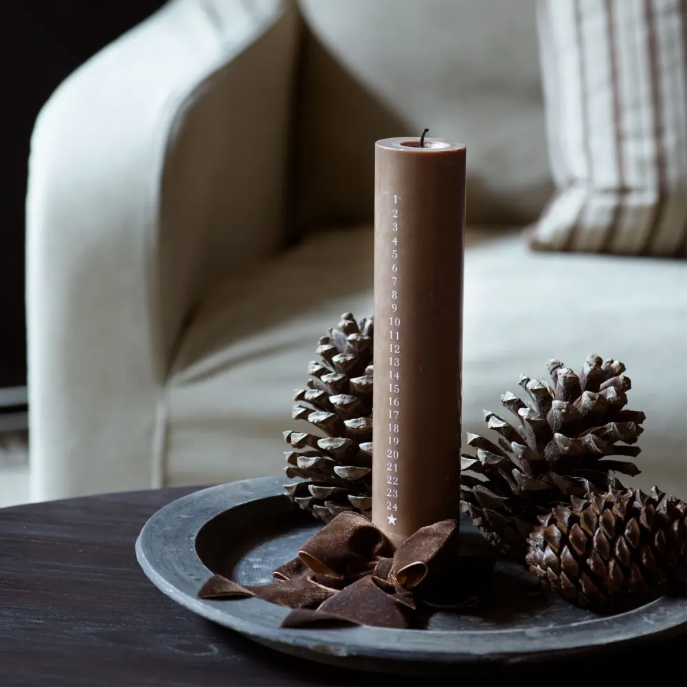 HAZEL - 30 CM CANDLE-XMAS
