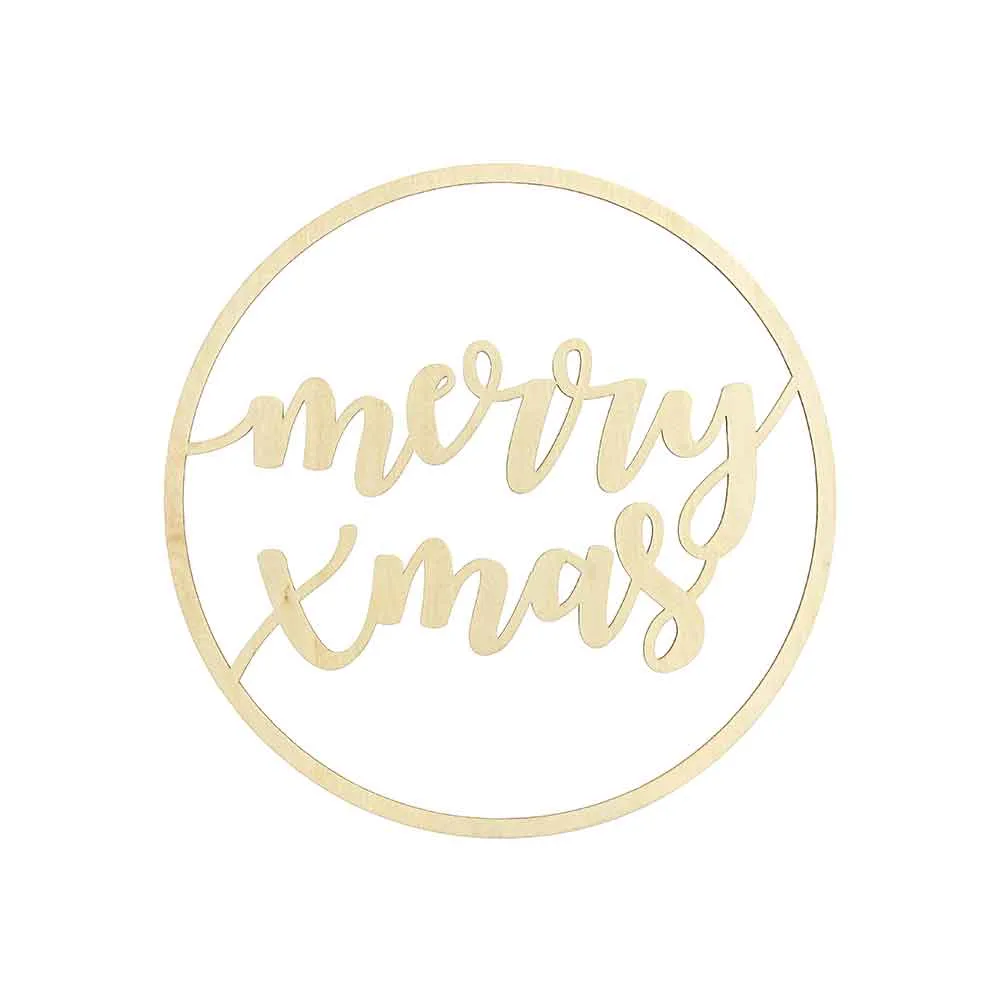 Hengende Dekorasjon "Merry Xmas"